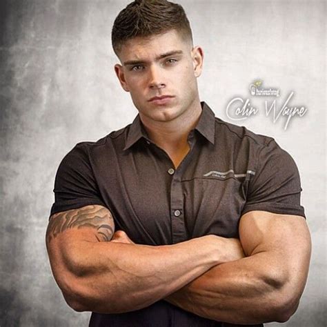 Colin Wayne Fitness Model And Bodybuilder © Golden Czermak Pecs Eye Candy