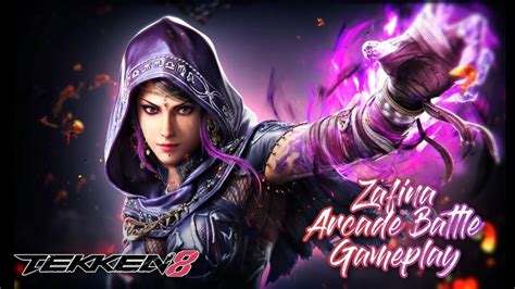 Tekken 8 Zafina Arcade Battle Gameplay Youtube