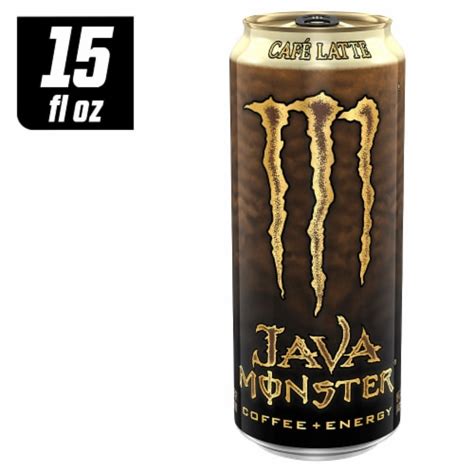 Monster Java Cafe Latte Coffee Energy Drink 15 Fl Oz QFC