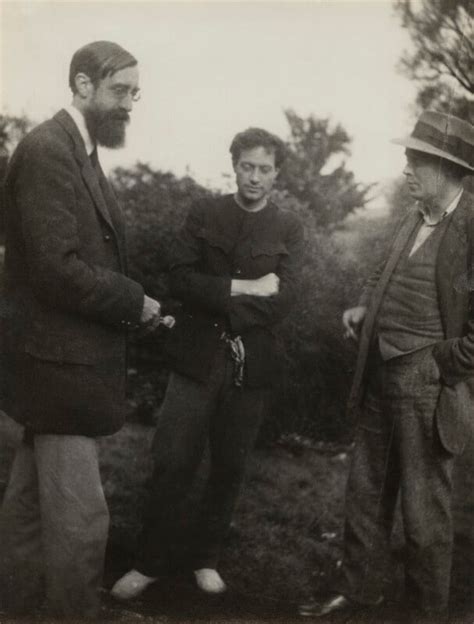 NPG x26568; Lytton Strachey; Duncan Grant; (Arthur) Clive Bell ...