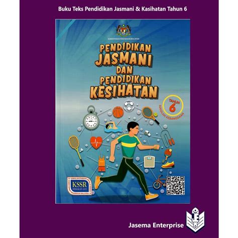 Buku Teks Pendidikan Jasmani Dan Pendidikan Kesihatan Tahun 6 Shopee