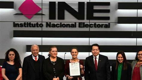 Sheinbaum Se Registra Como Candidata A La Presidencia Ante El Ine Luz Noticias