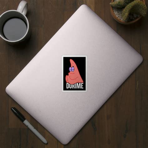 Patrick Star Praying Dorime Ameno Meme Sticker TeePublic