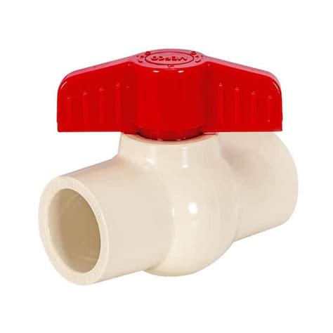 Eastman 1 In Slip X 1 In Slip Sch 80 Cpvc Ball Valve 48638 The