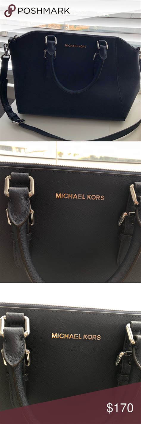 Navy Blue Michael Kors Purse And Wallets Men Semashow