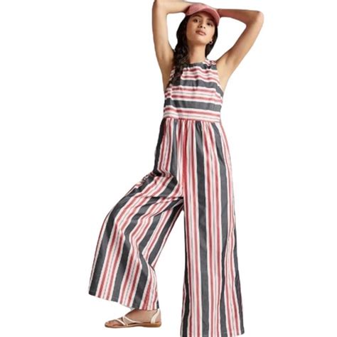 Anthropologie Pants And Jumpsuits Anthropologie Maeve Wide Leg Jumpsuit Size Small Poshmark