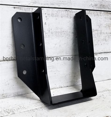 Custom Sheet Steel Joist Hanger Wood Connectors Cross Beam Brackets For