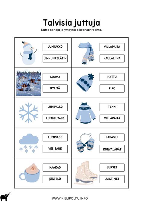 Top 91 Imagen Suomen Kielen Harjoituksia Lapsille Abzlocal Fi