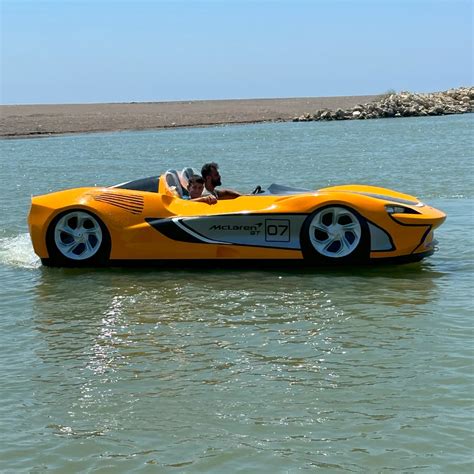 Alesta Marine Floating Jet Car Water Entertainment Luxurious Fiberglass