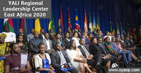 Yali Regional Leadership Center East Africa 2020 Oya Opportunities