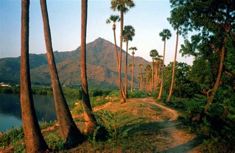 Samudram Lake And Arunachala Mountain India Travel Mania Om Namah