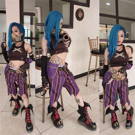 [no Spoilers] My First Cosplay And I Chose Jinx R Arcane