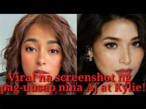 Screenshot Ng Usapan Nina Aj Raval At Kylie Padilla Nag Viral YouTube