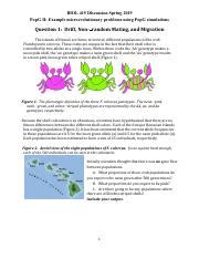 PopG2 Pdf BIOL 415 Discussion Spring 2019 PopG II Example