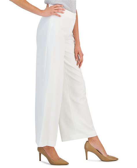 Tahari Asl Womens Wide Leg Pants Macys