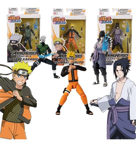 Naruto Shippuden Figuras Anime Heroes Bandai COMERCIALIZADORA CRACKEN