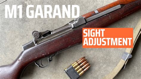 M1 Garand Sight Adjustment For Accurate Shooting YouTube