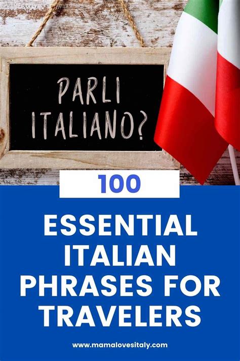 Useful Italian Phrases For Travelers