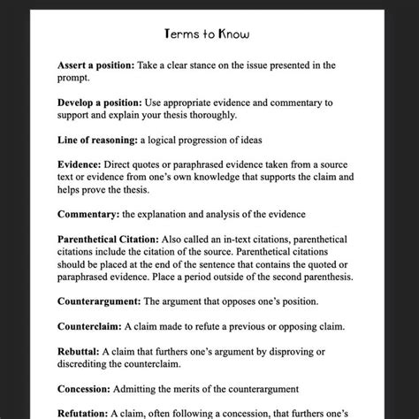 Sentence Frames For AP Lang Synthesis Essays Video Essay Writing