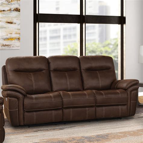 Mason Dark Kahlua Power Sofa Mma832ph Dk By Parker House At Rileys