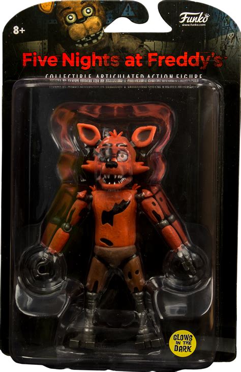 FUNKO Glow In The Dark Foxy Collectible Action Figure | FNaF Merch Wiki ...