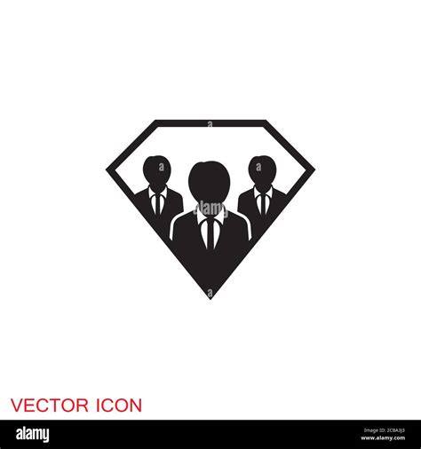 Consulting Icon. Business Concept. Flat Design. Isolated Illustration ...