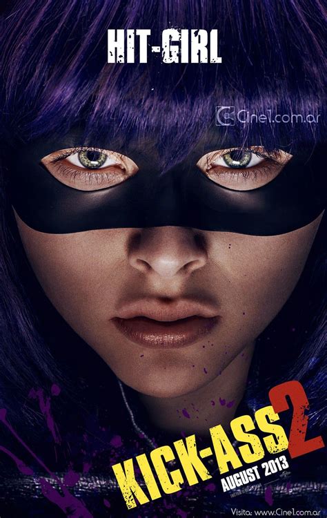 KICK ASS 2 Character Posters Featuring Kick Ass Hit Girl And The