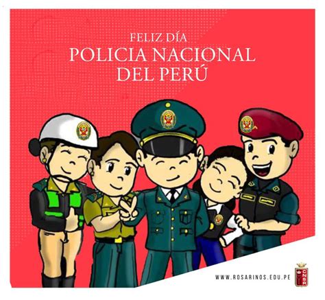 Colegio Nuestra Se Ora Del Rosario Felicidades Polic A Nacional Del