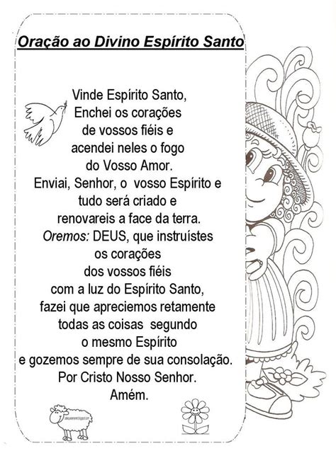 20 Atividades Bíblicas sobre o Espírito Santo para Imprimir e Colorir