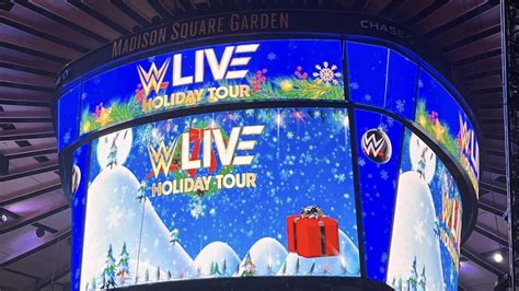 WWE Star Absent From TV Appears At MSG Holiday Live - WrestleTalk