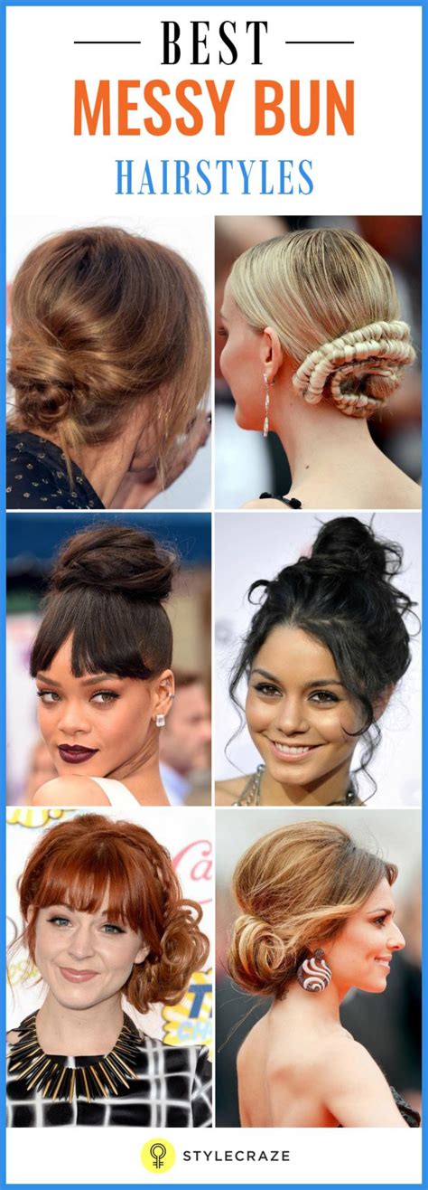 23 Stunningly Easy Diy Messy Buns Messy Bun Hairstyles Cool