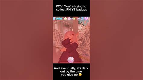 Pov Youre Trying To Collect Royale High Youtuber Badges Royale