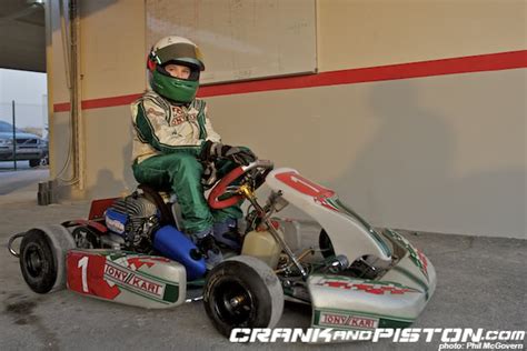 Go-Kart. Watching Future Champions - crankandpiston.com