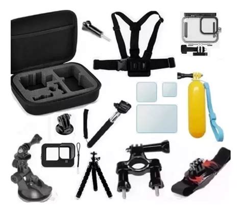 Kit P Gopro Hero 11 10 9 Black Estanque Capa Silicone Tripé Frete grátis