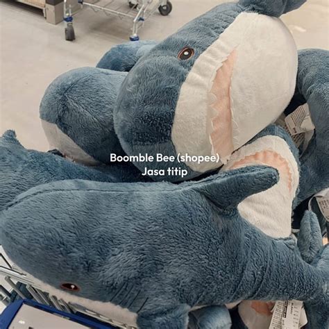 Jual Boneka Ikan Hiu Shark 55 Cm And 100 Cm Boneka Hiu Baby Shark