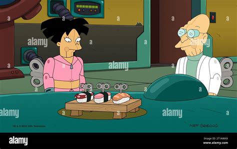 FUTURAMA, from left: Amy Wong (voice: Lauren Tom), Professor Farnsworth ...