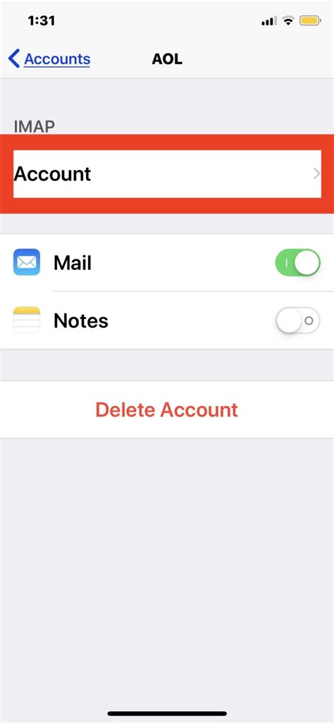 How To Update An Email Password On Iphone And Ipad