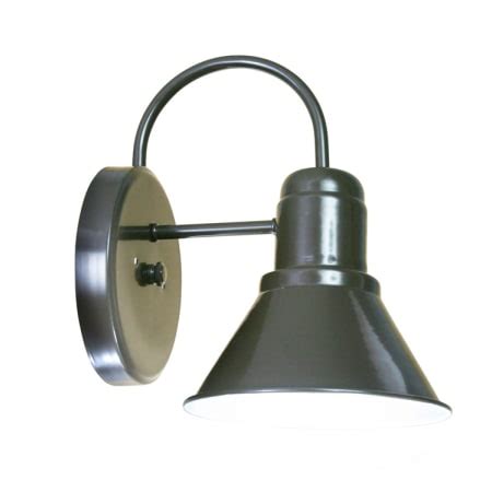 ANP Lighting WM1927-51 Architectural Bronze Outdoor Mini Wall Mount Series Wall Sconce with 7 ...