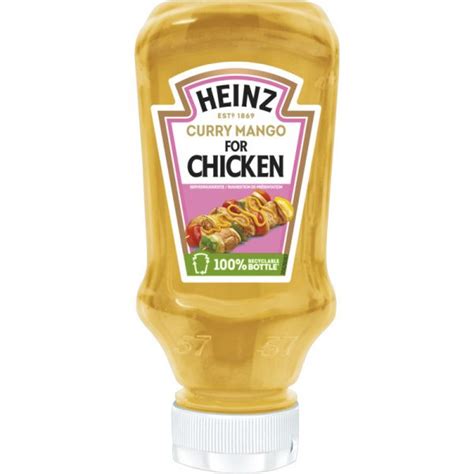 Heinz Curry Mango Saus Flacon 220 Ml Dutchfoodexpress