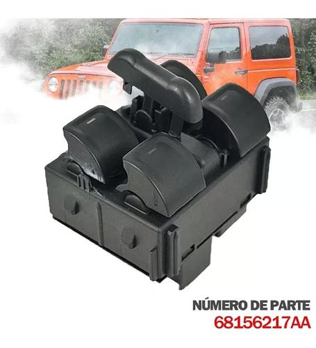 Control Maestro Vidrios Para Jeep Wrangler 2011 2017 Meses Sin Intereses