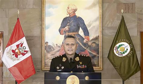 Nombran A Nuevo Comandante General Del Ejército Mudo Social Noticias Del Perú