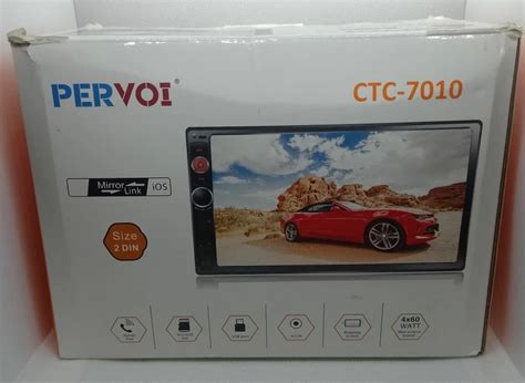 RADIO SAMOCHODOWE PERVOI CTC-7010 2 DIN KOMPLET | Radioodtwarzacze ...