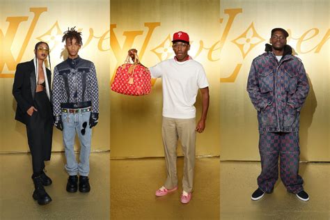 SPOTTED Attendees At Louis Vuitton SS24 Show By Pharrell Williams Ft