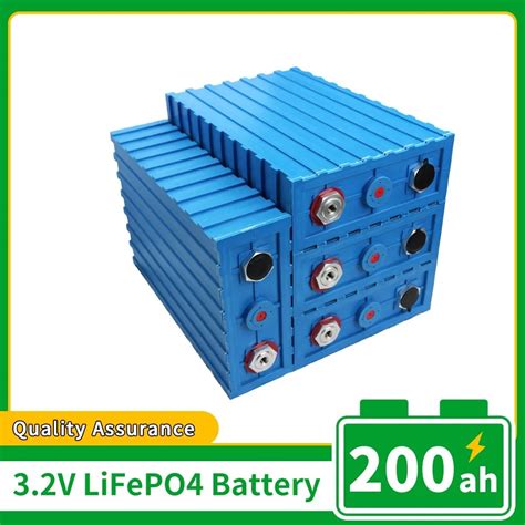 New 4 32PCS 3 2V Lifepo4 200Ah Battery Grade A New Lifepo4 Batteri Diy