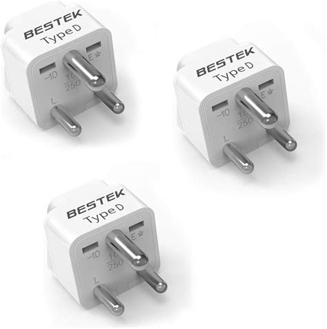 Bestek India Plug Adapter Us To India Nepal Bangladesh