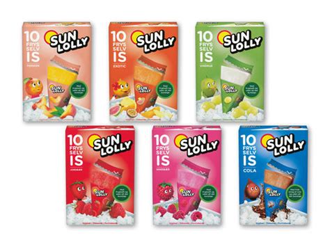 Sun Lolly Frys Selv Is Lidl Danmark Specials Archive