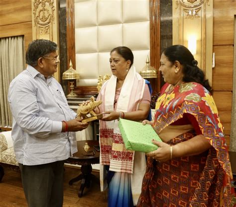 Vasundhara Raje On Twitter Called Upon The Honble Governor Of Assam