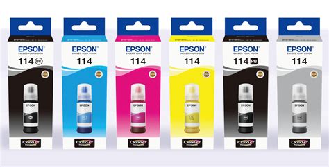 Ecotank Ink Series Colour Ink Bottles Inks Ink