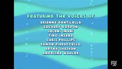 Bubble Guppies End Credits Fxx Fanmade And Copped Version Youtube