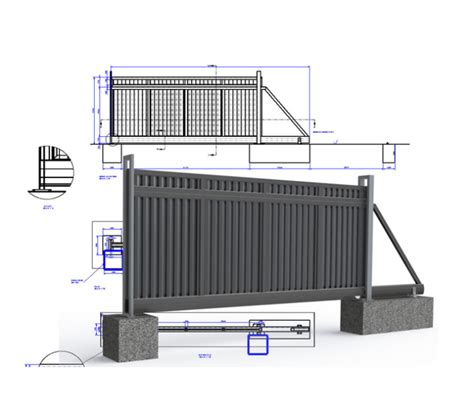 Cantilever Gates Magnum